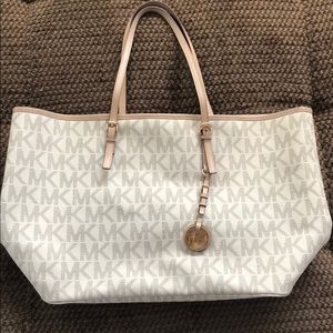 MK Jetsetter Logo Tote